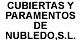 CUBIERTAS Y PARAMENTOS DE NUBLEDO, S.L.