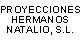PROYECCIONES HERMANOS NATALIO, S.L.