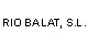RIO BALAT, S.L.