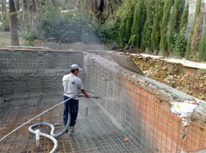 gunitado de piscina