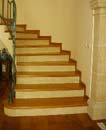 Escalera con madera de Doussie