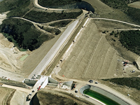 Presa de Villaveta del Canal de Navarra