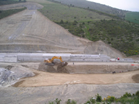 Presa de Villaveta del Canal de Navarra